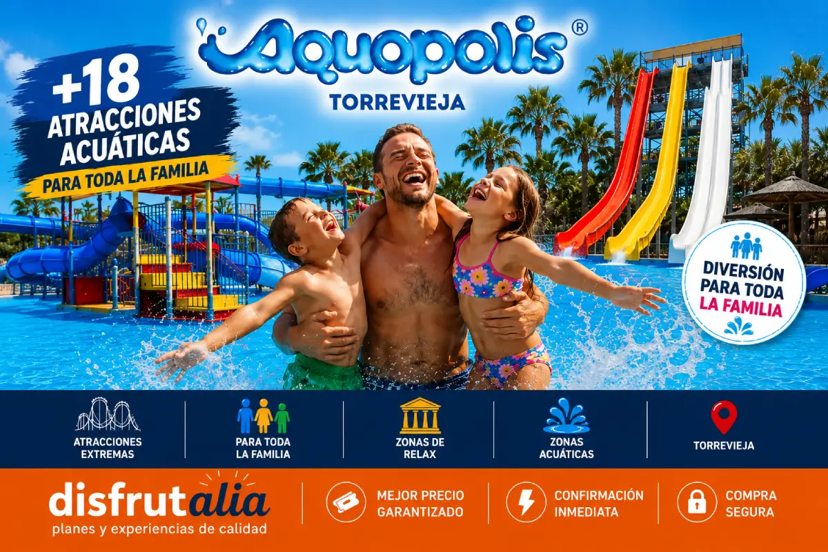 Parques acuáticos en Alicante